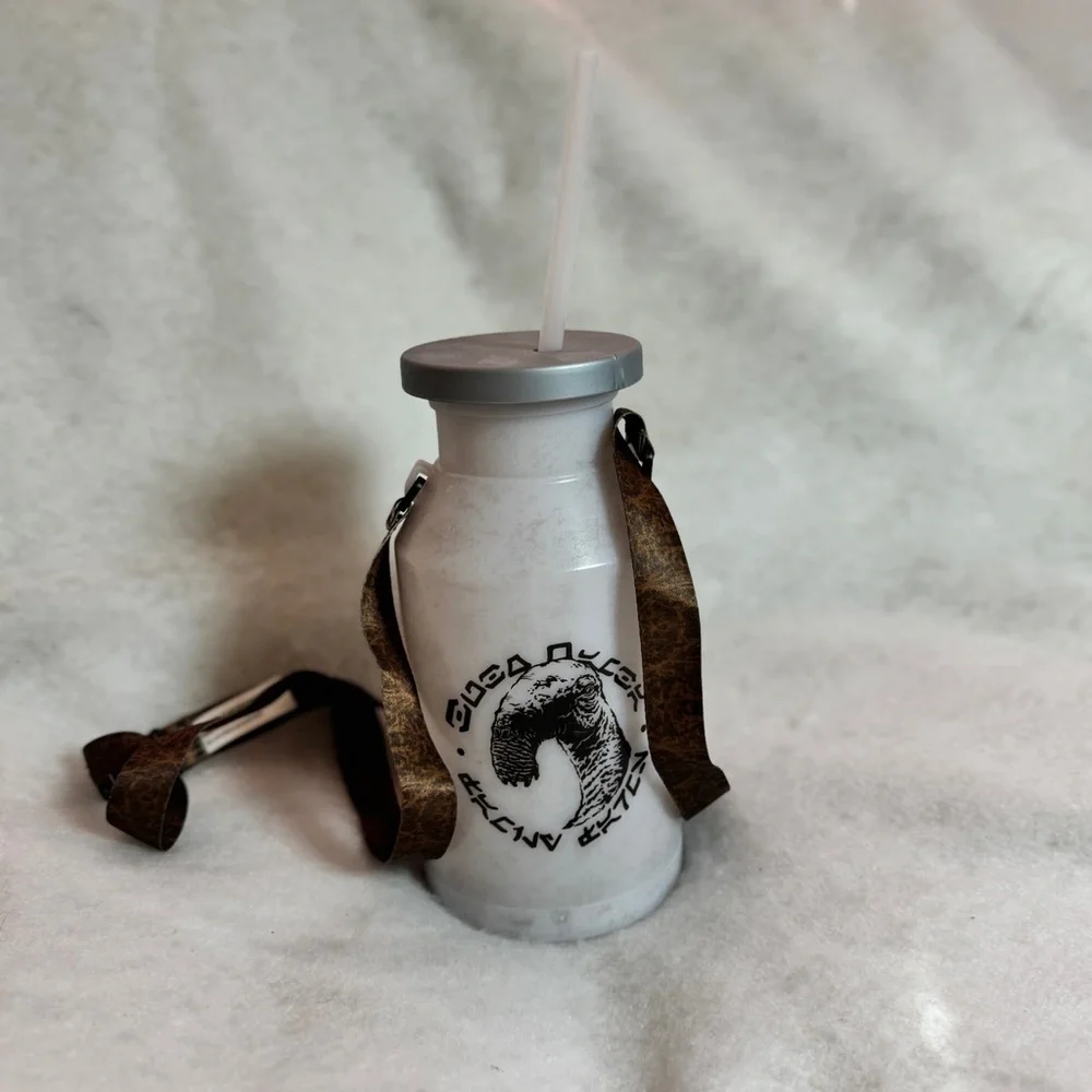 Disney Parks Star Wars Galaxy's Edge Bantha Blue Milk Light Up Sipper Bottle Jug